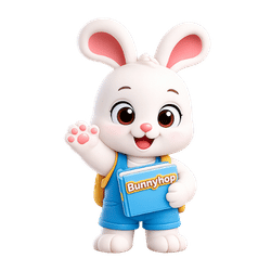 Bunny — BunnyHop's beloved mascot